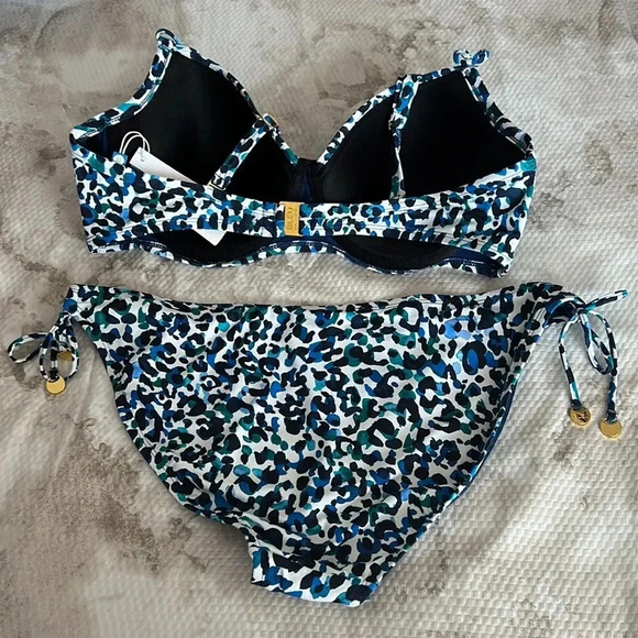 Bleu Rod Beattie Girls Gone Wild Over The Shoulder Underwire Top Size 38DD - Picture 7 of 9